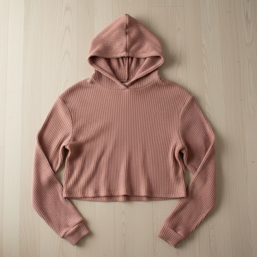 Women’s Maroon/Rustic Pink Hoodie - Picture 1 of 8